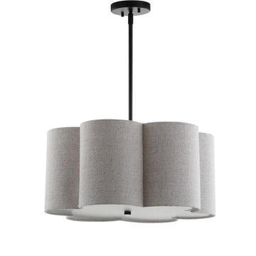 Heather 20" Adjustable Metal LED Pendant - JONATHAN Y